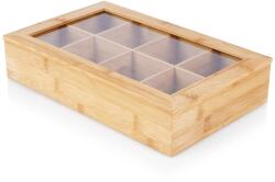 Excellent Houseware Cutie din bambus pentru plicuri de ceai 32 × 20 × 6, 5 cm