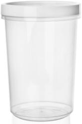 Hobby Life Container alimentar rotund cu garnitură de etanșare, capac cu filet 1, 6 l