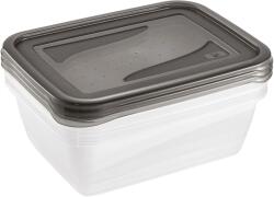 keeeper Fresh & Freeze cutie pentru alimente 1, 25 l, 3 buc