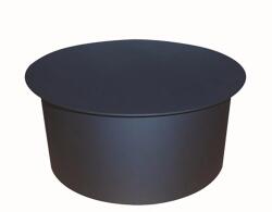 STEEL Processing Capac de acoperire pentru fum 180 mm negru