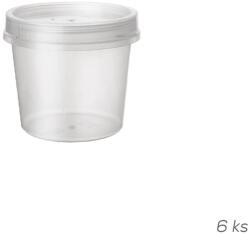 Orion Set de recipiente din plastic cu capac 50 ml (6 buc. )