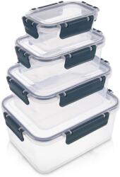 Orion Set de recipiente pentru alimente cu capac și garnitură Orion - 4 buc
