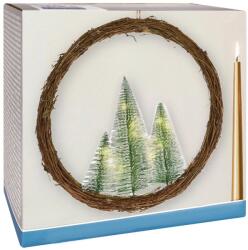 Vilde Coroniță de Crăciun luminoasă cu LED, 40 cm