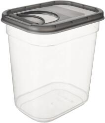 Orion Cutie din plastic pentru alimente vrac cu dozator Grey 1, 9 l