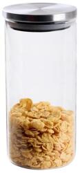 Toro Borcan din sticlă cu capac din inox TORO 1, 5 l din sticlă borosilicată