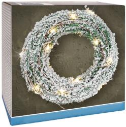 Vilde Coroniță de Crăciun luminoasă cu 30 LED, 40 cm