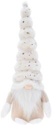 Poop Spiriduș de pluș de Crăciun 42 cm - pitic decorativ crem, mix 3 variante
