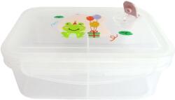 KITCHISIMO Recipient din plastic cu capac KITCHISIMO 830 ml, broască