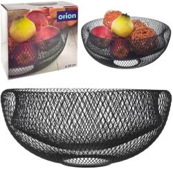 Orion Coș de fructe din metal negru RADKA Castron