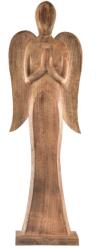 Indecor Figurină decorativă înger în nuanță mango, 78 cm