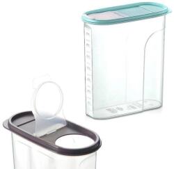 Hobby Life Recipient din plastic pentru alimente vrac cu dozator și măsură 4 l