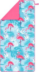 Nils Camp Prosop din microfibră cu uscare rapidă NILS Camp flamingo 160 × 80 cm Prosop