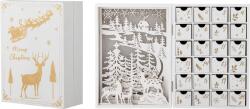 Bloomingville Calendar de advent Elimar cu lumini (82061119)