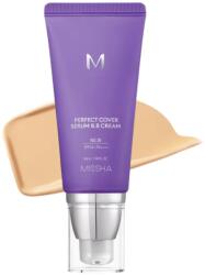 Missha M Perfect Cover Serum BB Cream SPF50+ PA++++, szérum BB krém #25 Warm Beige, 50 ml