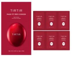 TIRTIR Mask Fit Red Cushion 6 Shade Trial Kit alapozó próbaszett 6 árnyalattal - 4 féle Medium Deep (33C-34W), 6 db