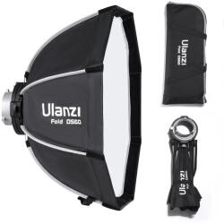 ULANZI DS60 60cm-es nyitható octobox méhsejtráccsal, Bowens csatlakozás (UL-L067)