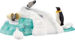 Schleich Wild Life Penguin Family Fun, Toy Figure (42661) - vexio Figurina