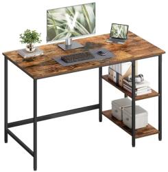 VASAGLE Birou reversibil cu rafturi, VASAGLE, 120 x 76 x 60 cm, lemn (LWD47XV2) Masa de cafea