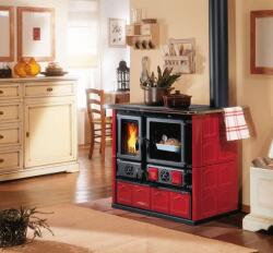 La Nordica-Extraflame Rosa 16 Maiolica 8 kW bordeaux