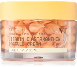 VT Cosmetics Vitamin C Astaxanthin Capsule Cream világosító hidratáló krém egységesíti a bőrszín tónusait 50 ml