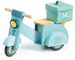 Tender Leaf Scuter pentru livrare, Tender Leaf Toys - Delivery Scooter, din lemn premium, 2+ ani (TL8593)