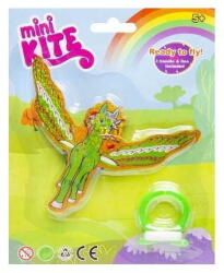 LG Imports Mini Zmeu Unicorn, lungime 10 cm LG Imports LG4577, Varsta 5+ ani, Verde (LG4577_Verde)