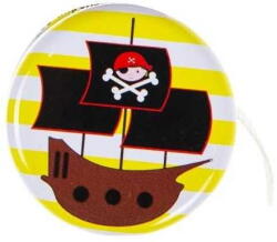 LG Imports Yo-Yo metalic Pirat diametru 5 cm LG Imports LG4306, Varsta 3 ani, Galben (LG4306_Galben)