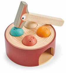Tender Leaf Jocarie educativa de indemanare, Jocul Ciocanitoarei, Tender Leaf Toys - Woodpecker Game, din lemn premium, 6 piese, 18+ luni (TL8349)