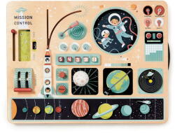 Tender Leaf Jucarie educativa, Statie spatiala, Tender Leaf Toys - Space Station, din lemn premium, 3+ ani (TL8314)