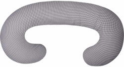 WOMAR Perna pentru gravide si alaptat Comfort Grid Womar Zaffiro 250 cm, Maro (3-Z-PKA-25_Maro)