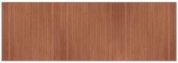 vidaXL négyszögletű barna bambusz szőnyeg 100 x 300 cm 4.55 kg (376950)