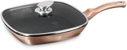 Berlinger Haus Grillserpenyő üvegfedővel Metallic Line Rose Gold 28cm 55489 (BH/1610NN)