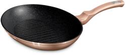 Berlinger Haus Halsütő grillserpenyő márvány bevonattal Metallic Line Rose Gold 35x25cm 55648 (BH/7170)