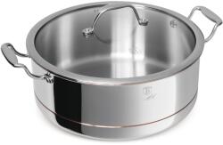 Berlinger Haus Lábas üvegfedővel és ötrétegű testtel Copper Touch 28cm 55923 (BH/8816)