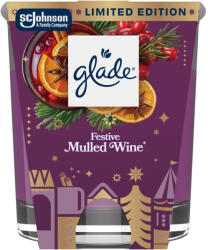 Glade Festive Mulled Wine illatgyertya 112 g - ecofamily