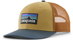 Patagonia P-6 Logo Trucker Hat baseball sapka narancs