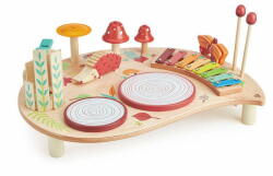 Tender Leaf Masuta mea muzicala, Tender Leaf Toys - Musical Table, din lemn premium, 3+ ani (TL8655)