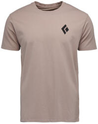 Black Diamond M SS EQUIPMNT FOR ALPINIST TEE férfi póló S / bézs