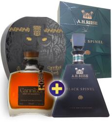 A.H. Riise Black Spinel Gem Collection 0, 7l 46, 1% GB + Cannibal Heart - Premium Rum 0, 7l 40% GB szett