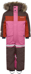 Didriksons Bjärven Kds Cover 5 Shadow Brown gyerek overall Gyerek 120 / růžová/hnědá