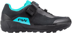 NORTHWAVE Cipő Nw All Ter. Escape Evo 2 Női 40 Fekete/türkiz 80243036-69-40 (80243036-69-40)
