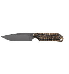 TB outdoor Commandeur All Purpose Knife Ziricote Wood Handle kés fekete/barna