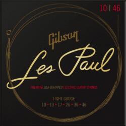 Gibson SEG-LES10 Les Paul Premium Electric Guitar Strings 10-46 Light (GI-SEG-LES10)
