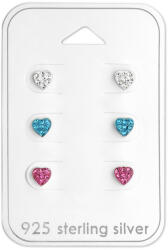 Rankine Set cercei argint copii cu zirconii colorate Alice (EF29112-22)