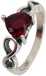 Rankine Inel argint inima rosie Infinity marimea 50 (2408-IPK298-50-1)