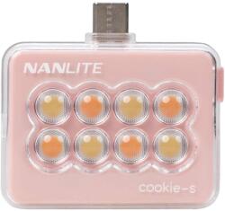NANLITE Lampa LED NanLite Cookie-S mini roz coral