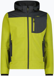 CMP Geacă softshell pentru bărbați CMP 3A01787N Zip Hood cardamom/black pine