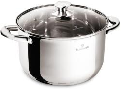 BLAUMANN Cratiță din inox cu capac din sticlă Gourmet Line 24cm 6L 55611 (BL-3873)