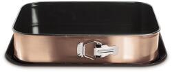 Berlinger Haus Formă dreptunghiulară demontabilă pentru copt cu strat de titan Metallic Line Rose Gold 39x27cm 56017 (BH/6474AN)