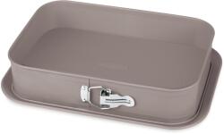 Berlinger Haus Formă de copt dreptunghiulară cu inel detașabil și suprafață din titan Taupe 39x27cm 55701 (BH/7943)